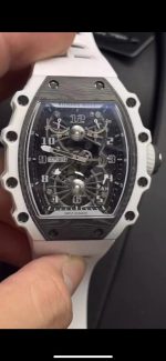 Richard Mille RM 21-02 Tourbillon Aerodyne Quarts TPT Carbon White - Image 3