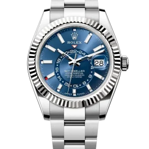Rolex Sky-Dweller Blue Dial Stainless Steel 326934-0003 Oyster Replica
