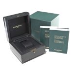 AP Royal Oak Diamond Set Steel Watch 41mm Black Dial - Image 2