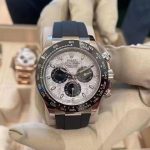 Rolex Cosmograph Daytona White Gold Meteorite 116519LN Replica - Image 13