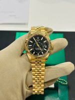 Rolex Sky-DwellerYellow Gold Sky-Dweller Jubilee 336938-0005 Fluted RingCommand Bezel Black Index Dial Watch 2024 - Image 2