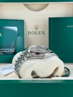 Rolex DATEJUST 41 Oyster, 41 mm, Oystersteel and white gold M126334-0022 - Image 17