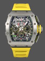 Richard Mille RM 11 03 Titanium Skeleton Dial Yellow Strap