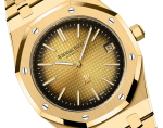 ROYAL OAK "JUMBO" Smoked Yellow Gold-Toned Dial 39mm - Image 2