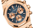 ROYAL OAK Pink Gold Blue Dial CHRONOGRAPH 41mm - Image 3