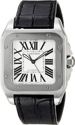 SANTOS 100 Silver Gray 38mm - Image 2