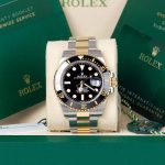 Rolex Submariner Date Two Tone Oyster Bracelet Men's Watch 126613LN - Image 2