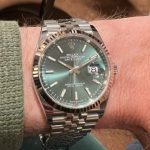Rolex Datejust 41'Mint Green' 126334 Steel & White Gold - Image 21
