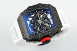 Richard Mille RM 035-02 Rafael Nadal NTPT Carbon on White Rubber Strap - Image 4