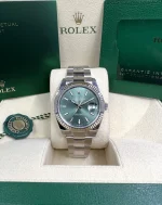 Rolex Datejust 41'Mint Green' 126334 Steel & White Gold - Image 2