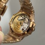 Patek Philippe Nautilus Ladies Rose Gold Gemset Bezel 7118 1300R 001 - Image 9