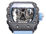 Richard Mille RM 53-01 Tourbillon Pablo Mac Donough Blue Fabric Strap - Image 6