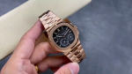 Patek Philippe Nautilus Moon Phase Rose Gold Black Dial 5712 1R 001 40MM - Image 2