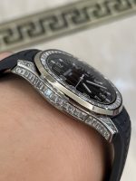 Patek Philippe Aquanaut 5167 300G 010 Black & Green & Brown 40mm - Image 9