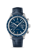 Speedmaster TWO COUNTERS Titanium Blue 44.25mm