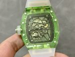 Richard Mille RM35-01 Transparent Tourbillon 1:1 Replica Watch - Image 9