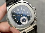 Patek Philippe Nautilus Chronograph Stainless Steel Blue Dial 5980 1A 001 - Image 13
