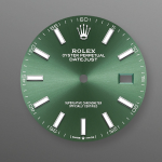 Rolex Datejust 41 Green Dial Oystersteel and White Gold Men's Watch 126334 - Image 3