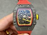 Richard Mille RM 67-02 Extra Flat Italy Carbon TPT Red Yellow - Image 3