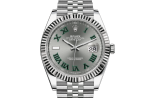 Rolex DATEJUST 41 Oyster, 41 mm, Oystersteel and white gold M126334-0022
