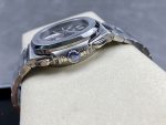 Patek Philippe Nautilus Chronograph Stainless Steel Blue Dial 5980 1A 001 - Image 8