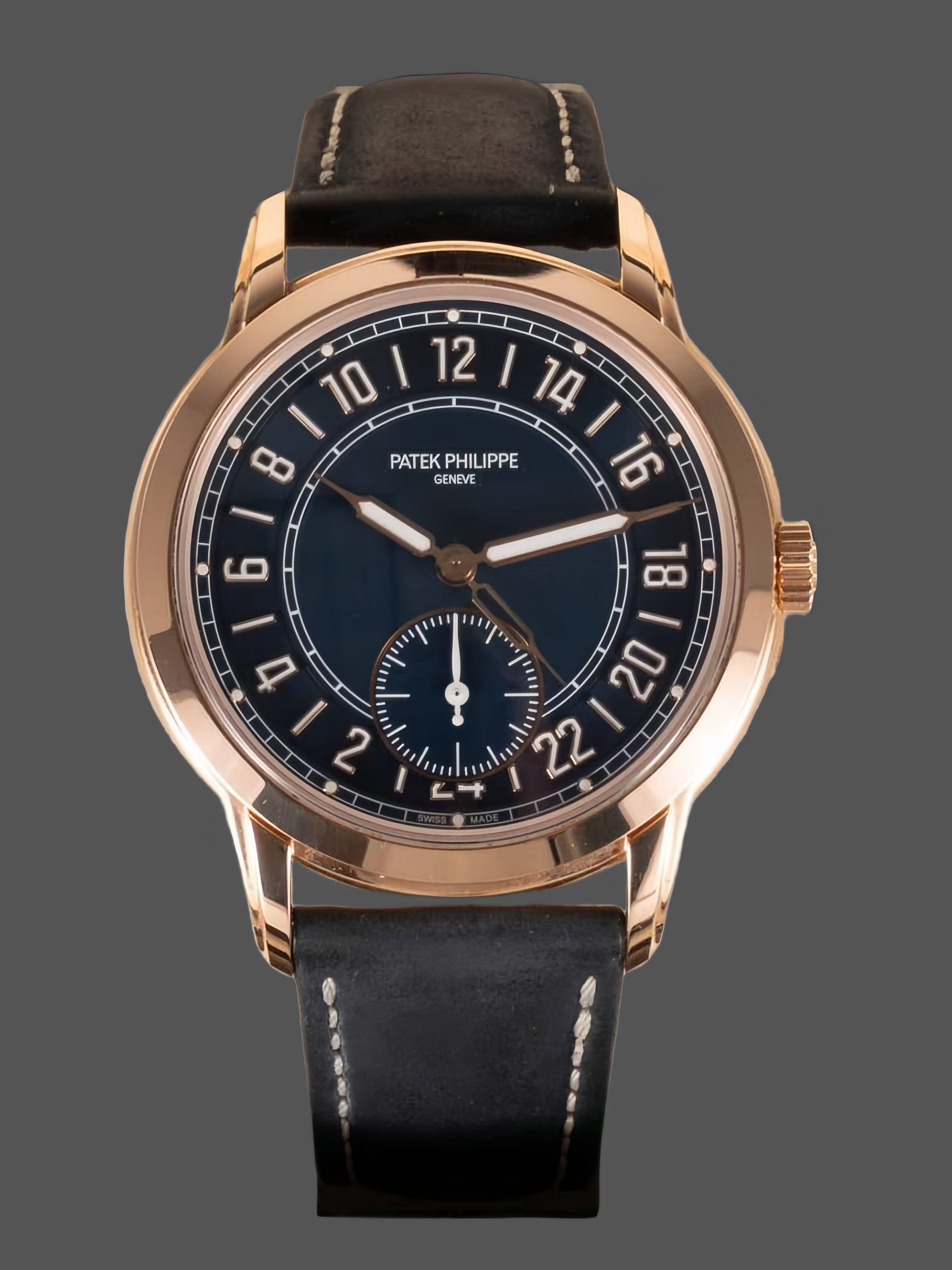 5E1A85DA-5191-DA05-3C34-9B7A9FD6DCFA Patek Philippe Complications Rose Gold Blue 5224R 001 42mm Replica - Image 1