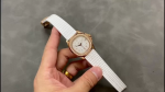 Replica Patek Philippe Aquanaut Rose Gold White Dial 5068R 010 36mm Lady Watch - Image 2