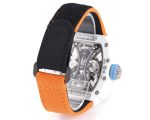 Richard Mille RM053-01 Pablo MacDonough Skeleton Dial Orange Fabric Strap - Image 10