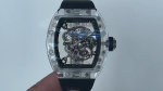 Richard Mille RM055 Transparent Case Skeleton Dial - Image 9
