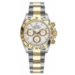 Rolex Daytona Steel & Gold White Dial 116503