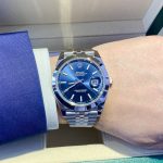 Rolex Datejust 41 Stainless Steel Blue Dial Men's Watch M126300-0002 - Image 3