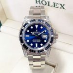Rolex Submariner Date 18K White Gold Diamonds 116659 SABR - Image 6