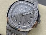 Patek Philippe Nautilus Diamond 5711 40mm & 35mm Replica Watch - Image 4