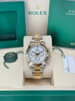 Rolex Daytona Steel & Gold White Dial 116503 - Image 4