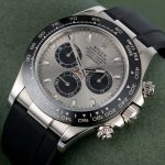 Rolex Daytona White Gold Steel Dial Oysterflex Strap116519ln-0027 Replica - Image 11