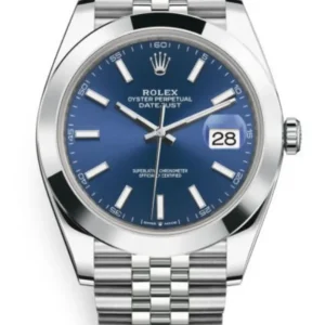 Rolex Datejust 41 Stainless Steel Blue Dial Men's Watch M126300-0002