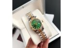 Rolex Datejust 36/28mm RG/SS Jub Green/Dial - Image 6
