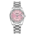 Rolex Datejust 31 Pink Roman Numeral Oyster Bracelet Ladies Watch 178274-0076