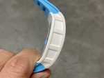 Richard Miller RM 055 RMUL2 NTPT Carbon Fiber Blue Rubber Strap - Image 8