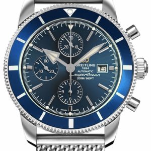 Superocean Heritage II Chronograph 46 Blue Dial 46mm