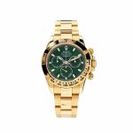 Rolex Cosmograph Daytona Oyster Yellow Gold Green Dial 116508-0013 Replica - Image 19