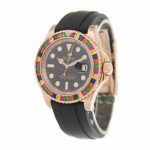 Rolex Perpetual Yacht-Master Gem-Set Bezel 116695 SATS Replica - Image 2