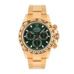 Rolex Cosmograph Daytona Oyster Yellow Gold Green Dial 116508-0013 Replica - Image 18