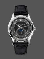 Replica Patek Philippe Complications Annual Calendar White Gold 5205G 010 40mm Mens Watch