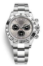 Rolex Daytona Steel Dial with Black Subdials 40mm 116509