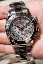 Rolex Cosmograph Daytona White Gold Meteorite Dial Mens Watch 116509 - Image 9