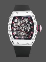 Richard Mille RM 38 02 Bubba Watson Tourbillon White Case Rubber & Fabric Strap - Image 12
