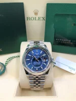 Rolex Sky-Dweller 42mm Black Dial Oyster Bracelet Men's Watch 326939 - Image 6