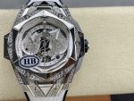 418.NX.2001.RX.1604.MXM20 Hublot Big Bang Partnerships Sang Bleu II Titanium Diamond - Image 3