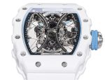 Richard Mille RM053-01 Pablo MacDonough Skeleton Dial White Rubber Strap - Image 4